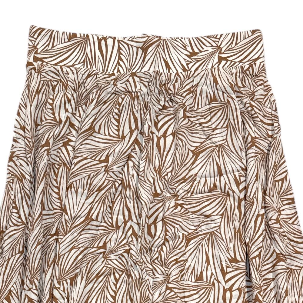 SKYE Sidony Palm Print Swim Cover Up Skirt Medium Asymmetrical NWT - Picture 2 of 7